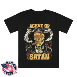 Kurtis Conner Merch Store Shop Agent Of Satan Tee