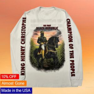 Lacma Store Merch Shop Tavares Strachan Henry Christophe Long Sleeved T-Shirt In White