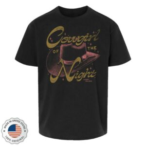 Lainey Wilson Store Merch Cowgirl Of The Night Youth T-Shirt