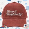 Lauren Pinkston For Tn Governor Merch Keep It Neighborly Vintage Corduroy Cap Embroidery