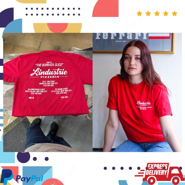 L'industrie Pizzeria Merch Store L'industrie Tee Red 5 L'industrie Pizzeria Merch Store L'industrie Tee Red