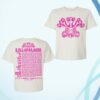 Lollapalooza Store Merch Women's Lolla Guide Lineup Boxy Tee
