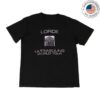 Lorde Merch Store 2025 Ribcage Dateback Tee Lilac