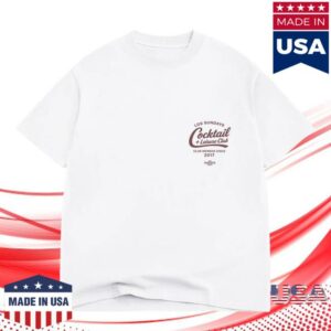 Los Sundays Merch Store The Cocktail & Leisure Tee Blanc White