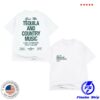 Los Sundays Merch Store The Tequila & Country Music Tee Blanc White Green