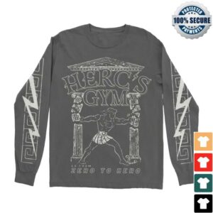 Lostbrostradingco Merch Store Herc's Gym Long Sleeve Tee