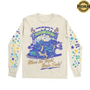 Lostbrostradingco Merch Store Where The Night Never Ends Long Sleeve Tee Ivory