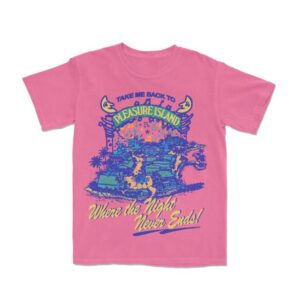 Lostbrostradingco Merch Store Where The Night Never Ends Tee Crunchberry