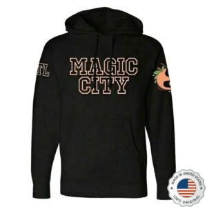 Magic City Merch Store Limited Edition Atlanta Peach All Star Hoodie