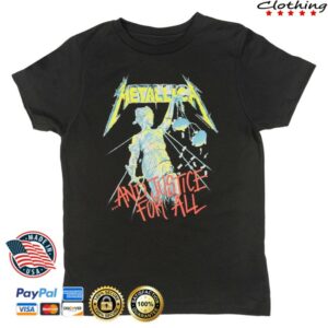 Metallica Store Merch Youth ...And Justice For All T-Shirt