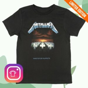 Metallica Store Merch Youth Master Of Puppets T-Shirt