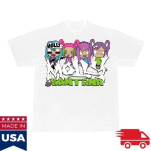 Molly Santana Merch Store Molly White Tee