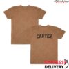 Nick Carter Merch Store Carter Name Leopard T-Shirt
