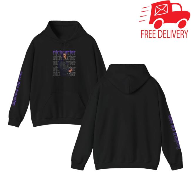 Nick Carter Merch Store Love Life Tragedy Live Show Photo Hoodie 3 Nick Carter Merch Store Love Life Tragedy Live Show Photo Hoodie