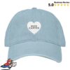 Nick Carter Merch Store Nc Heart Embroidered Denim Baseball Cap