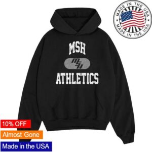 Nick Nayersina Merch Store Msh Athletics Black Hoodie