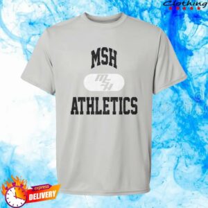 Nick Nayersina Merch Store Msh Athletics Cool Performance Silver Tee