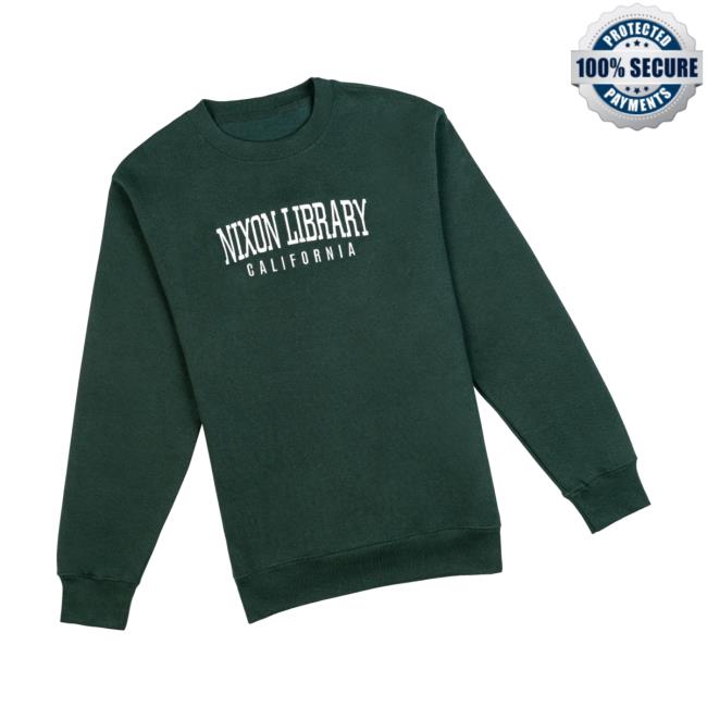 Nixon Foundation Merch Store Nixon Library Crew Green 3 Nixon Foundation Merch Store Nixon Library Crew Green