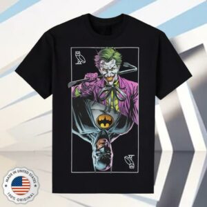 Octobers Very Own Merch Store Batman X The Joker Mirror Tee Black