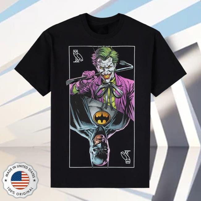 Octobers Very Own Merch Store Batman X The Joker Mirror Tee Black