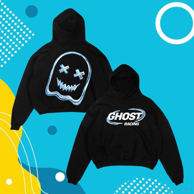 Official Ghost Racing Merch Store Ghost Blue Logo Hoodie Black 5 Official Ghost Racing Merch Store Ghost Blue Logo Hoodie Black