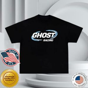 Official Ghost Racing Merch Store Ghost Blue Logo Shirt Black