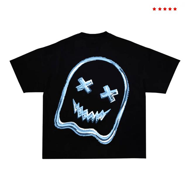 Official Ghost Racing Merch Store Ghost Blue Logo Shirt Black 4 Official Ghost Racing Merch Store Ghost Blue Logo Shirt Black