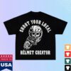 Official Ghost Racing Merch Store Helmet Creator Shirt Black