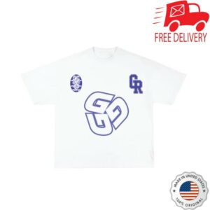 Official Ghost Racing Merch Store Purple G Racing Shirt White
