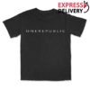 Onerepublic Merch Store Onerepublic Classic Logo Tee Black