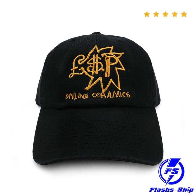 Online Ceramics Merch Store L$P Logo Black Hat 2 Online Ceramics Merch Store L$P Logo Black Hat
