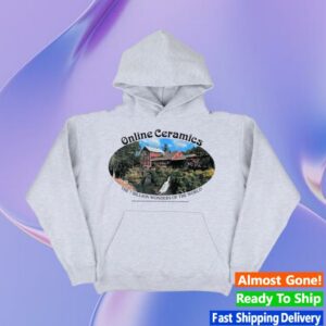 Online Ceramics Merch Store The Seven Billion Wonders Of The World Heather Hoodie