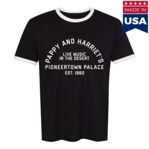 Pappy And Harriets Merch Store P&H Parsons Tee Black
