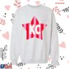 Pink Dinosaur Boutique Merch Store Kc Stripe Sweatshirt