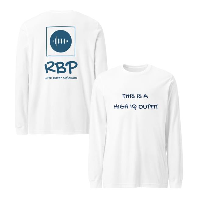 Real Baron Podcast Merch Store Unisex Long Sleeve Tee