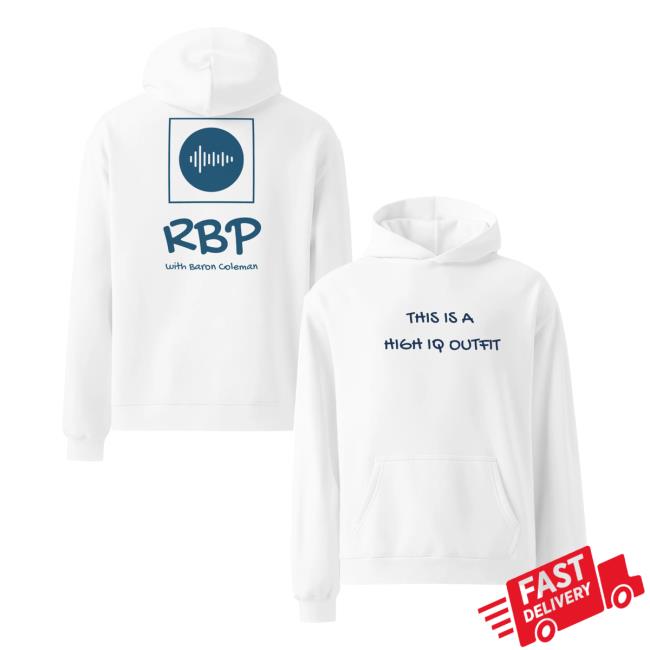 Real Baron Podcast Merch Store Unisex Oversized Hoodie