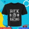 Rfkshop Merch Store Rfk Racing Ladies Gt Flaming Tire Boxy Crop T-Shirt