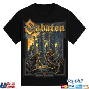 Sabaton Store Merch The Legendary Tour 2025 T-Shirt