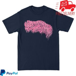 Sanguisugabogg Merch Store Skin Tee Navy