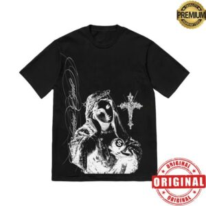Section 8 Official Merch Store Sad Virgin Mary Black Shirt