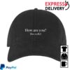 Seek Discomfort Merch Store How Are You But Really Cap