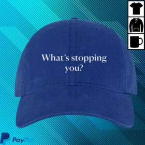 Seek Discomfort Merch Store What's Stopping You Cap