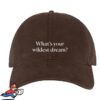 Seek Discomfort Merch Store Wildest Dream Cap