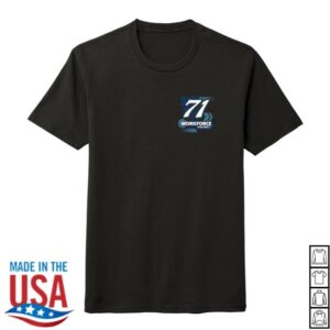 Spire Motorsports Merch Store #71 Michael Mcdowell Workforce T-Shirt 2026