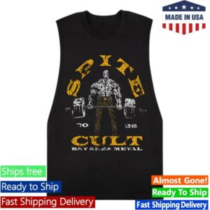 Spitecult Merch Store Gold's Gym Cut-Off