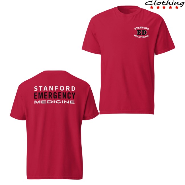 Stanford Ed Store Merch Fire Classic Logo Tee Red 5 Stanford Ed Store Merch Fire Classic Logo Tee Red