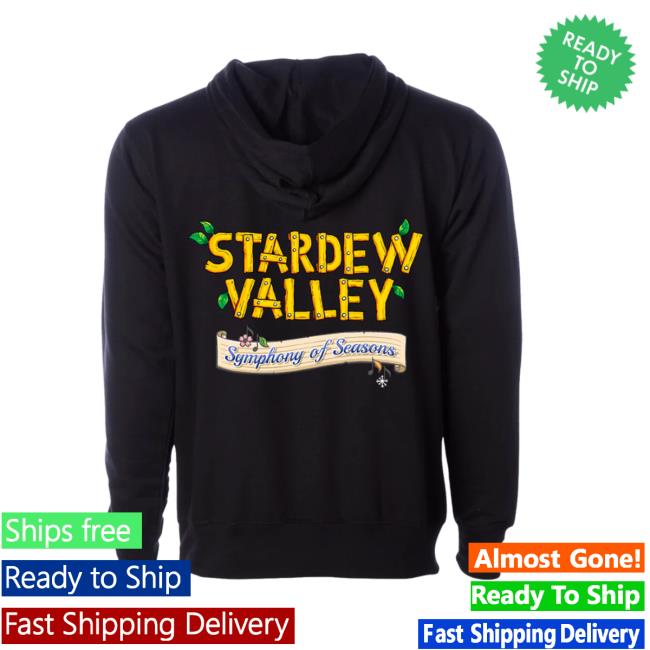 Stardew Valley Concert Merch Store Blue Chicken Symphony Of Seasons Hoodie 4 Stardew Valley Concert Merch Store Blue Chicken Symphony Of Seasons Hoodie
