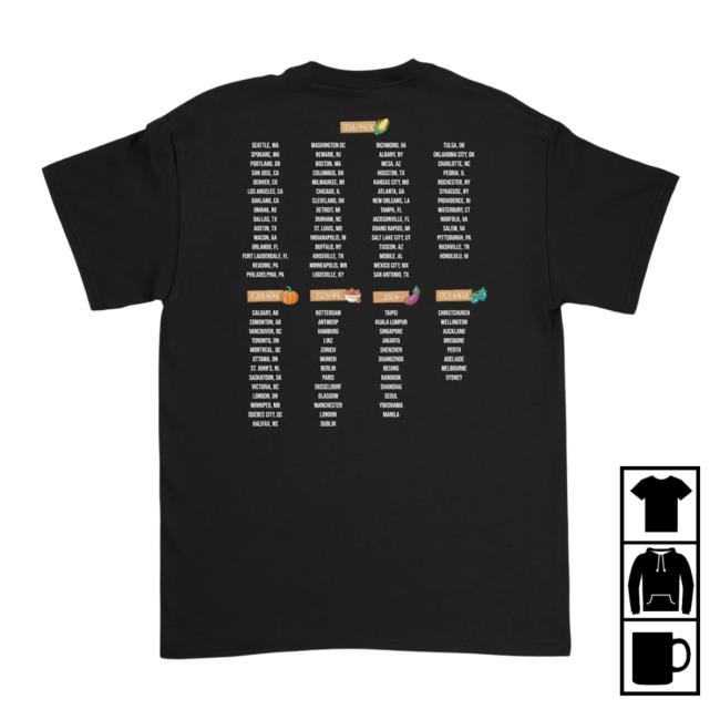 Stardew Valley Concert Merch Store Symphony Of Seasons Tour Black T-Shirt 4 Stardew Valley Concert Merch Store Symphony Of Seasons Tour Black T-Shirt