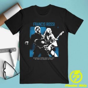 Status Quo Merch Store Francis Rossi 2026 Tour Tee