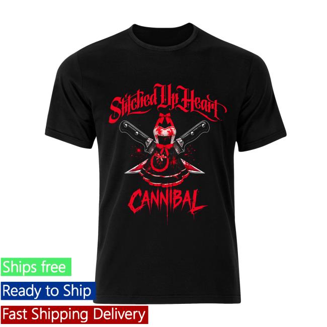 Stitched Up Heart Merch Store Limited Edition Cannibal Black Unisex T-Shirt 2 Stitched Up Heart Merch Store Limited Edition Cannibal Black Unisex T-Shirt